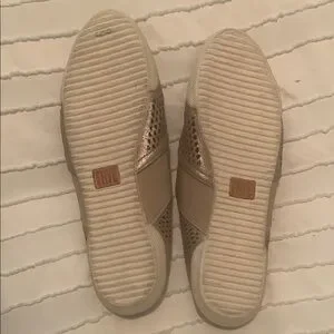 Frye | Shoes | Frye Gray Leather Loafers With Perforated 
